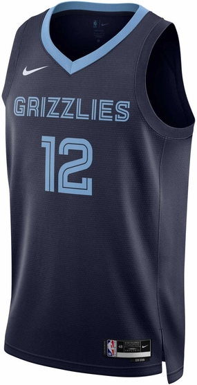 Men's NBA Memphis Grizzlies Ja Morant 2022/23 Icon Edition Swingman Jersey
