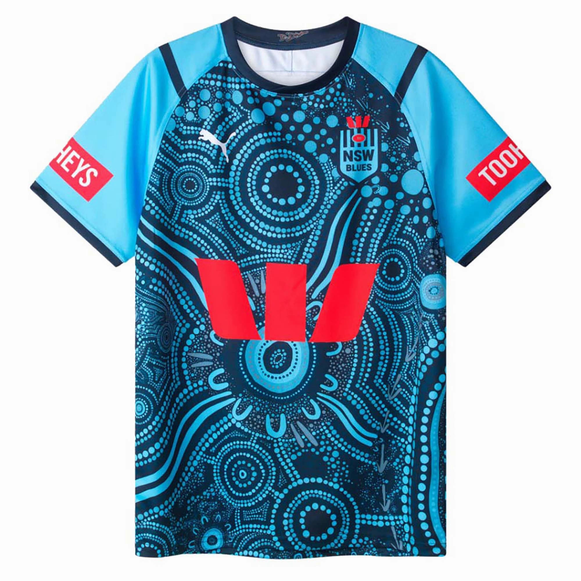 Men's State Of Origin NSW Blue 2024 Replica Indigenous Jersey