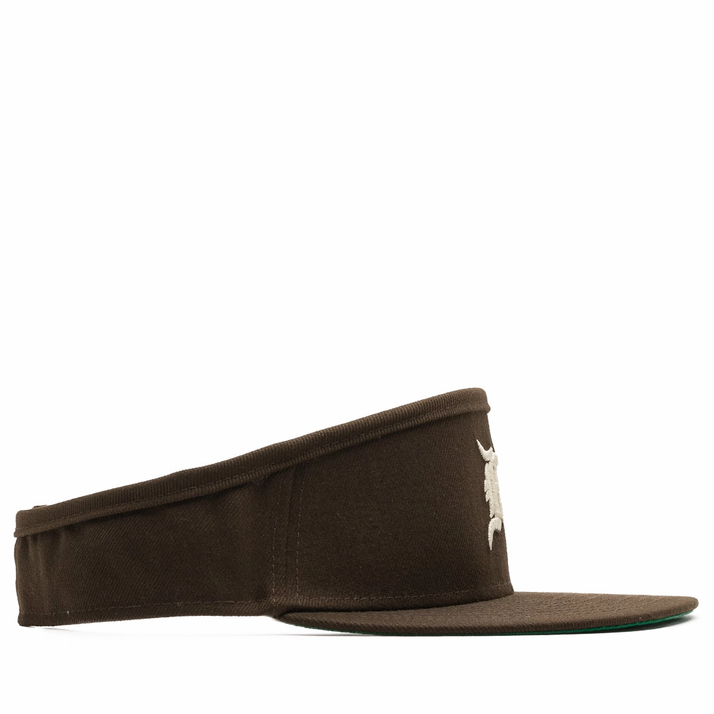 New Era x Fear Of God 59FIFTY Visor - Walnut
