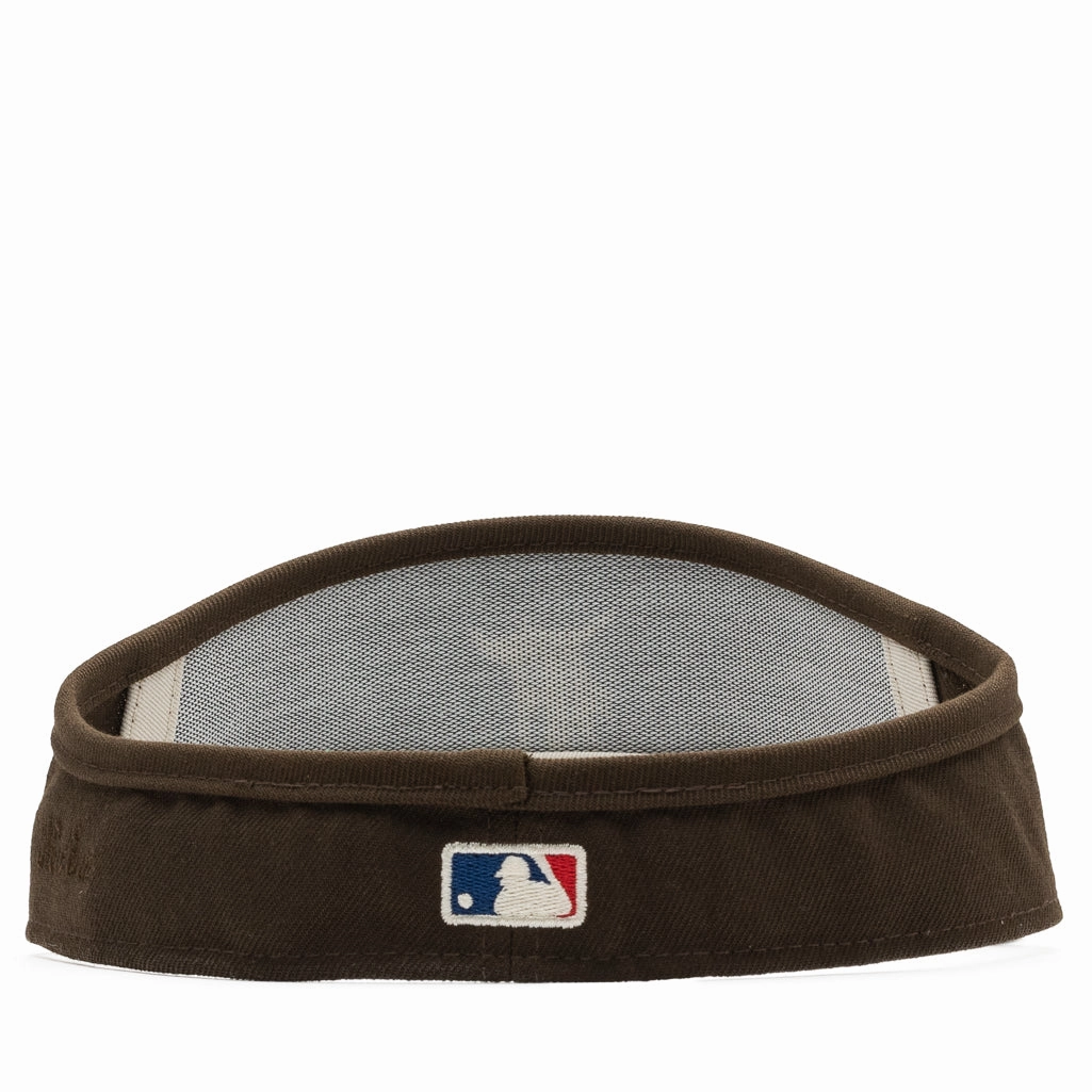 New Era x Fear Of God 59FIFTY Visor - Walnut