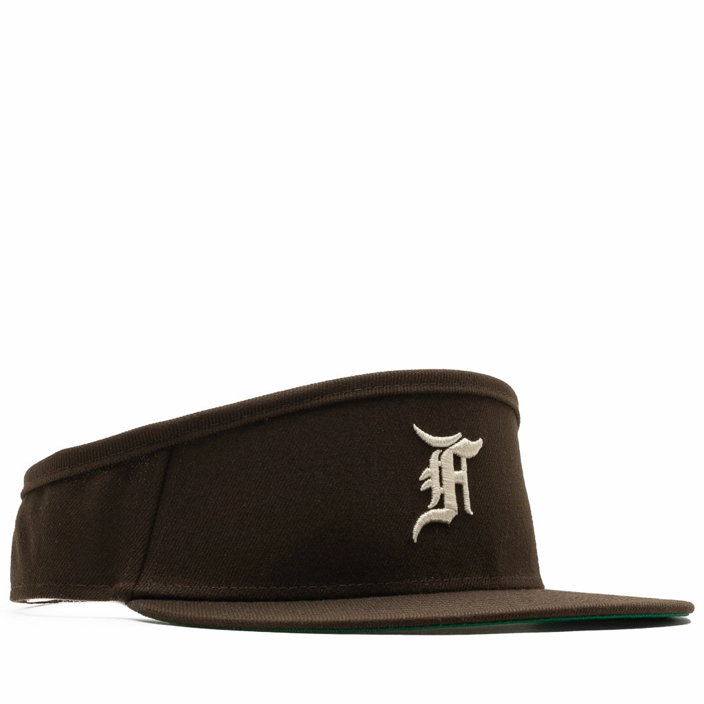 New Era x Fear Of God 59FIFTY Visor - Walnut
