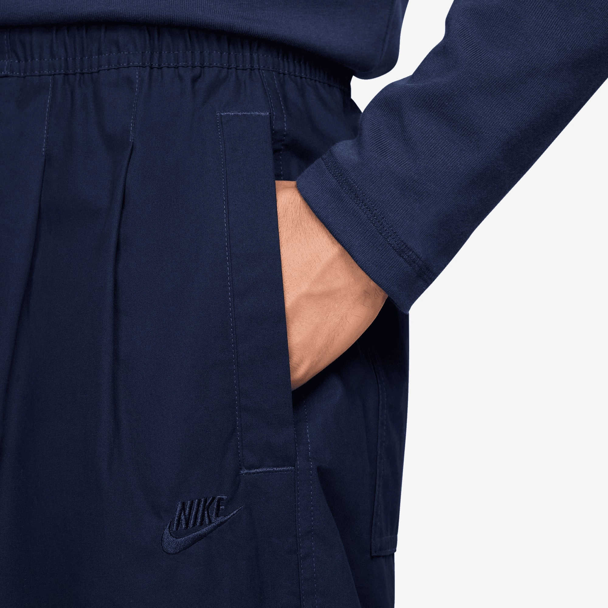 NIKE | CLUB BALLOON PANTS { OBSIDIAN/OBSIDIAN