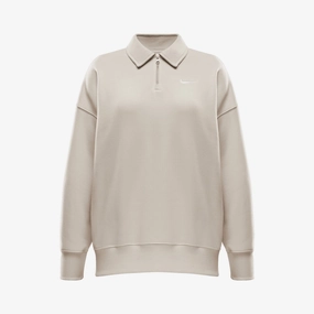 NIKE | SPORTSWEAR PHONEIX FLEECE { LT OREWOOD BRN/SAIL