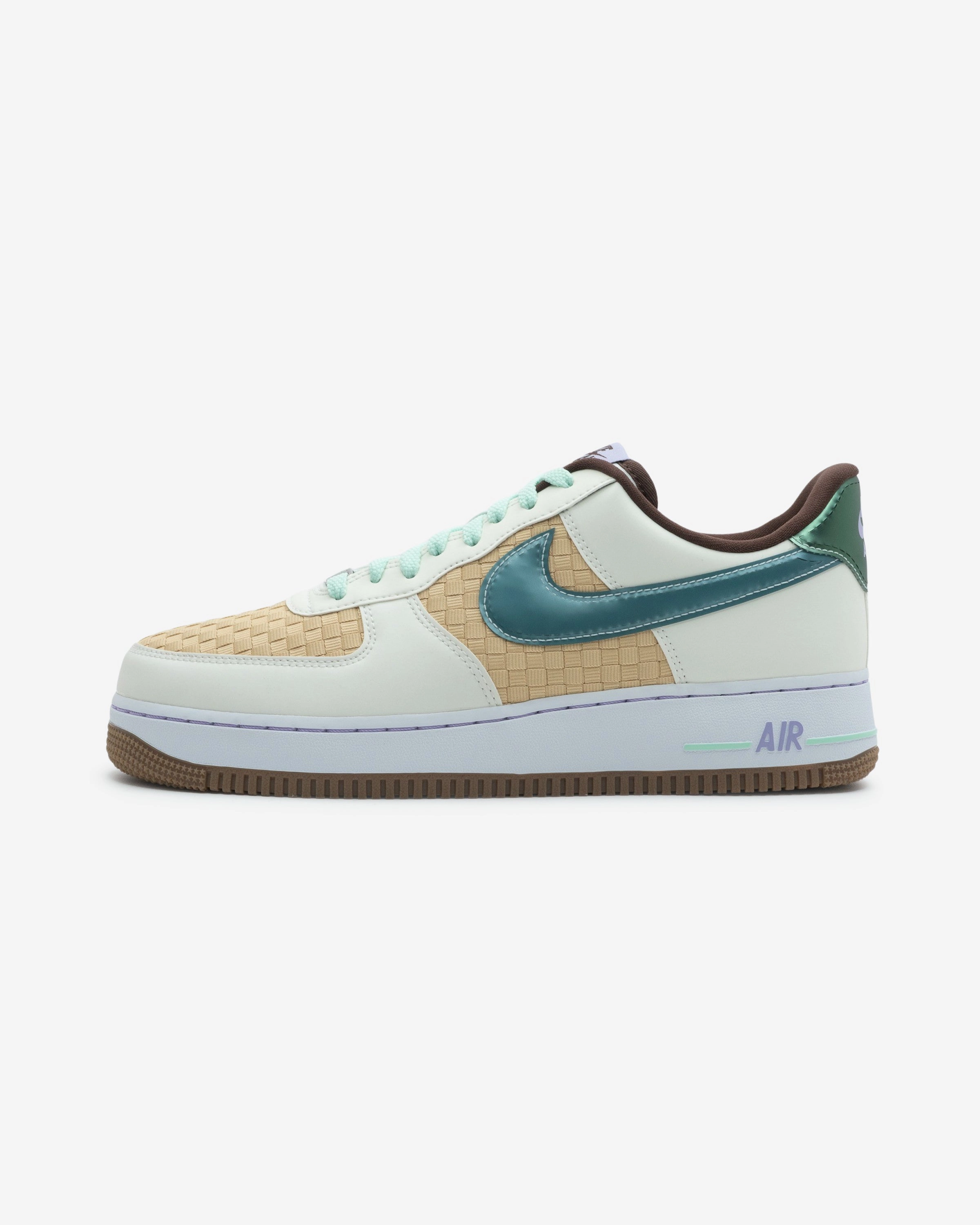 NIKE AIR FORCE 1 RETRO - SUMMITWHITE/ GLACIERBLUE