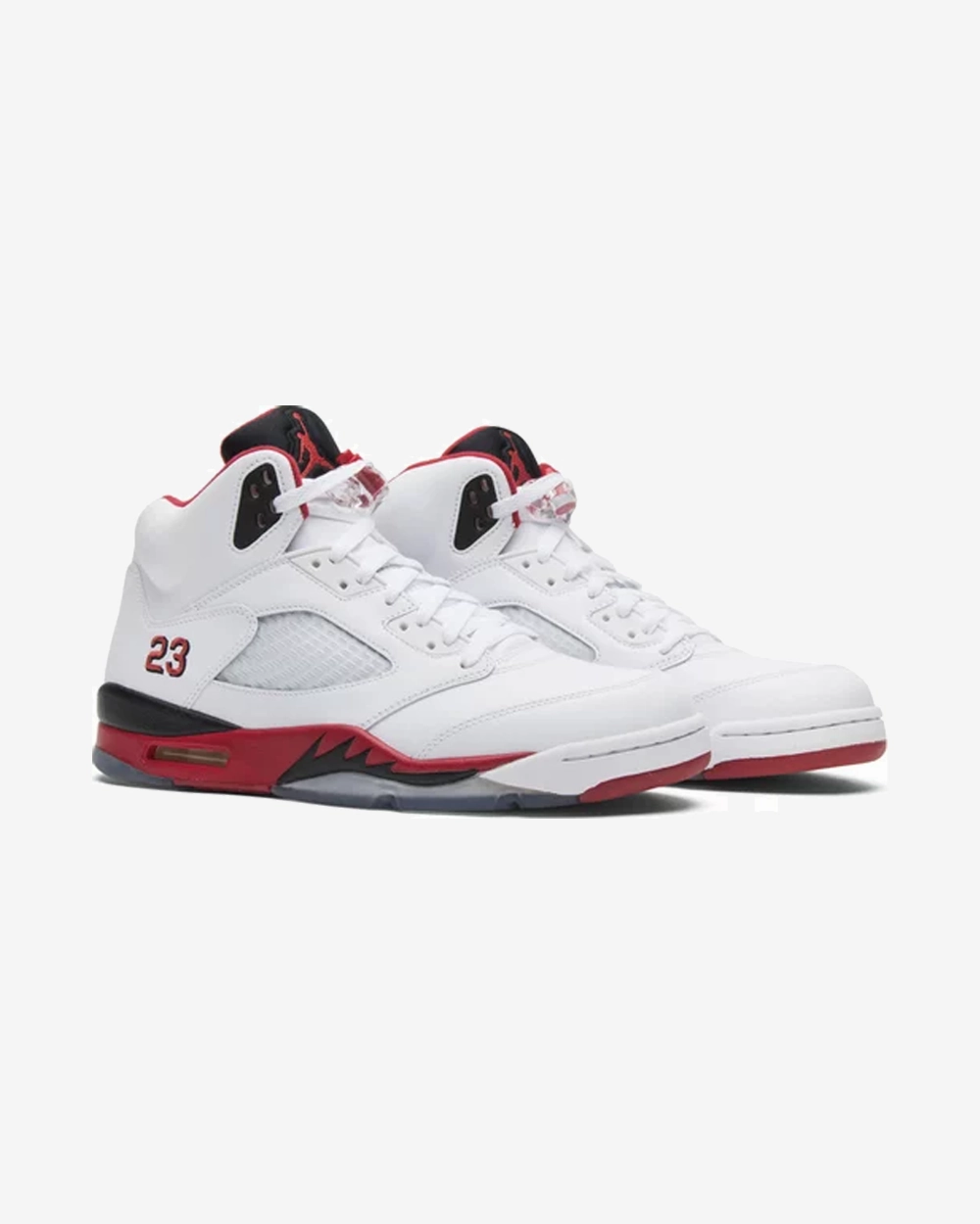 NIKE AIR JORDAN5 RETRO FIRE RED BLACK TONGUE WHITE 2013 (NEW)