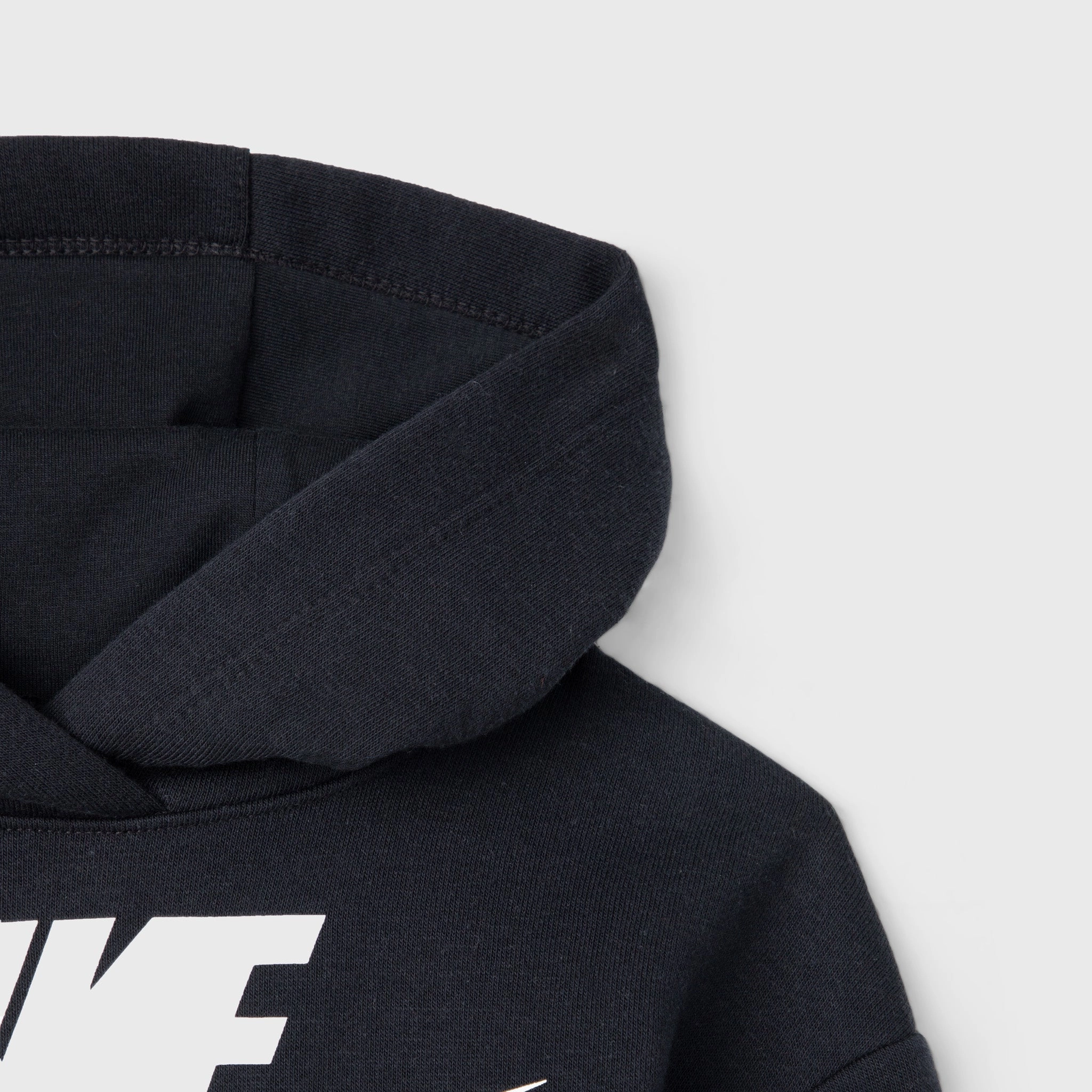 Nike Child Girls' Club Fleece Pullover Hoodie / Black