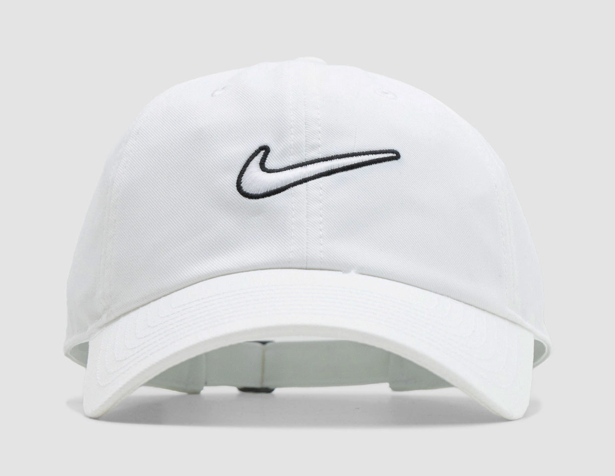 Nike Club Unstructured Swoosh Cap White / White