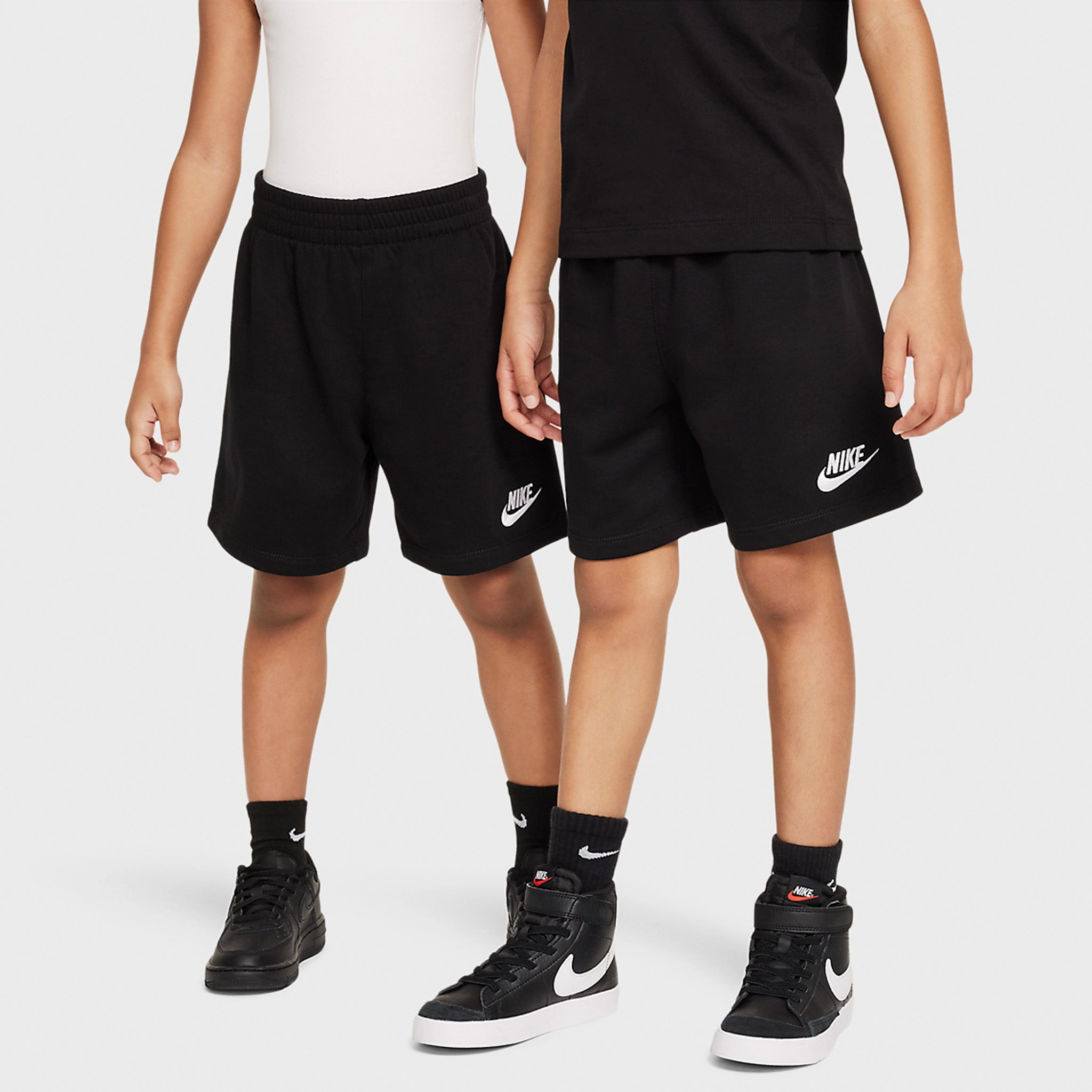 Nike Sportswear Childs' Club Knit Short Set / Black