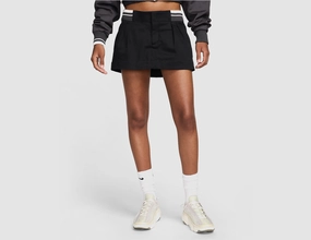 Nike Women's Canvas Low-Rise Mini Skirt Black / Anthracite