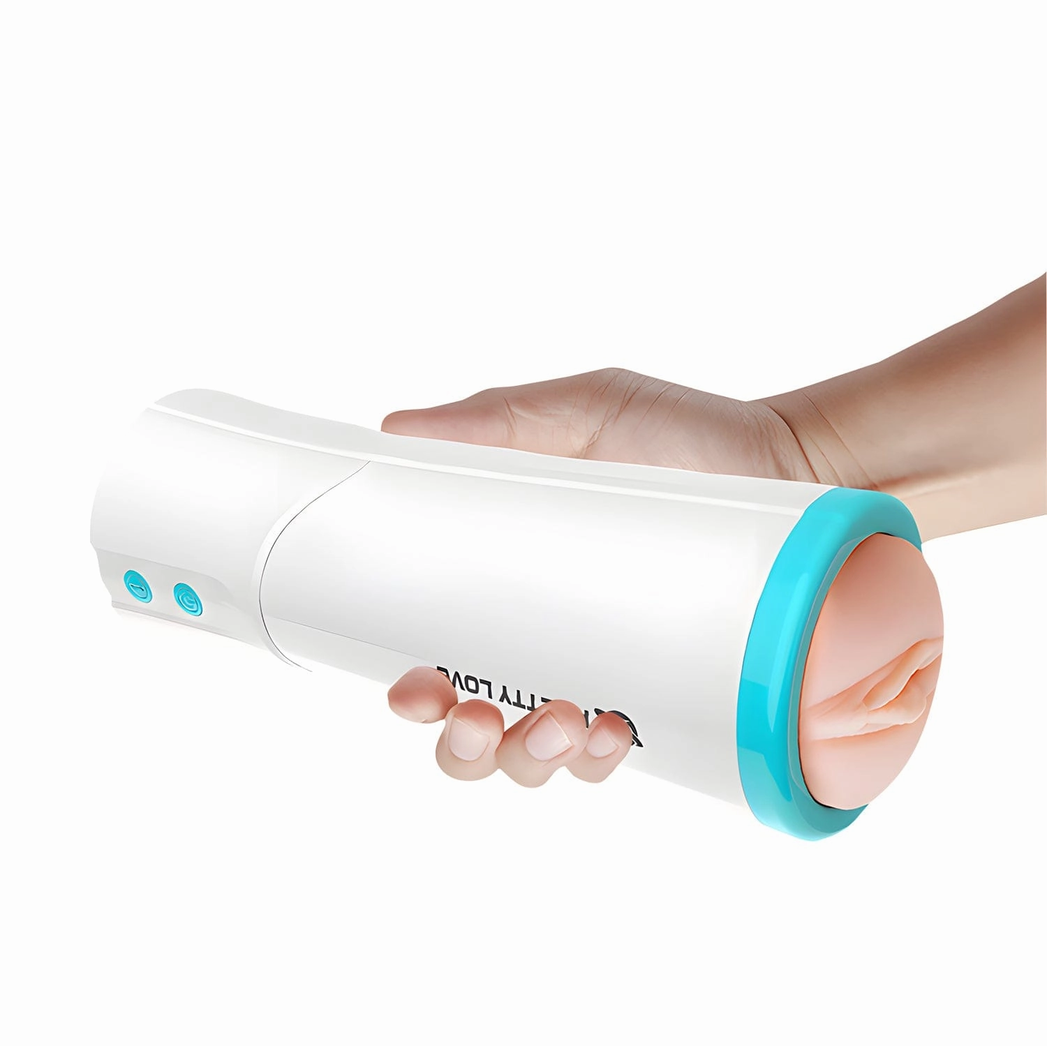 Pretty Love - Aby Automatic Thrusting Masturbator (White)