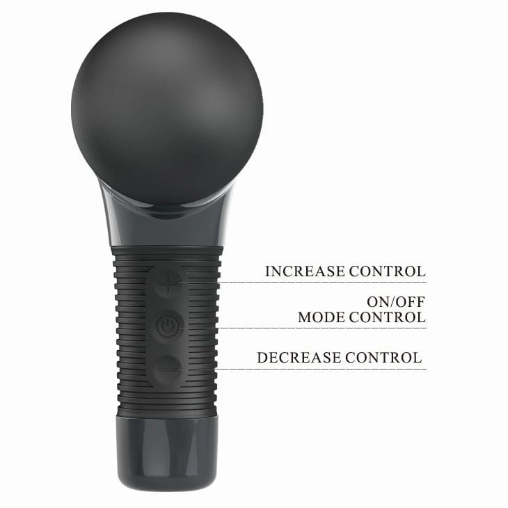 Pretty Love - Super Power Wand Massager Gun (Black)