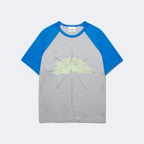 Raglan Tee - Indy Colt Blue