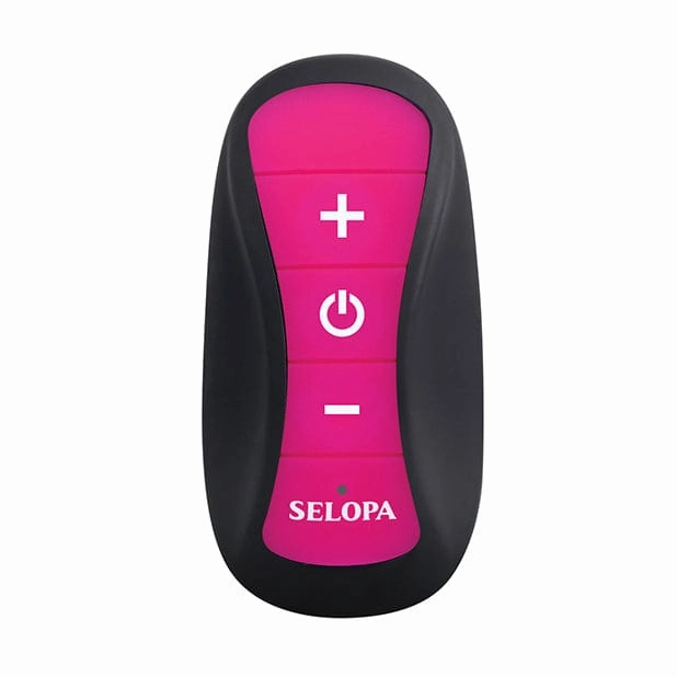 Selopa - Hooking Up Remote Control Anal Plug (Pink)