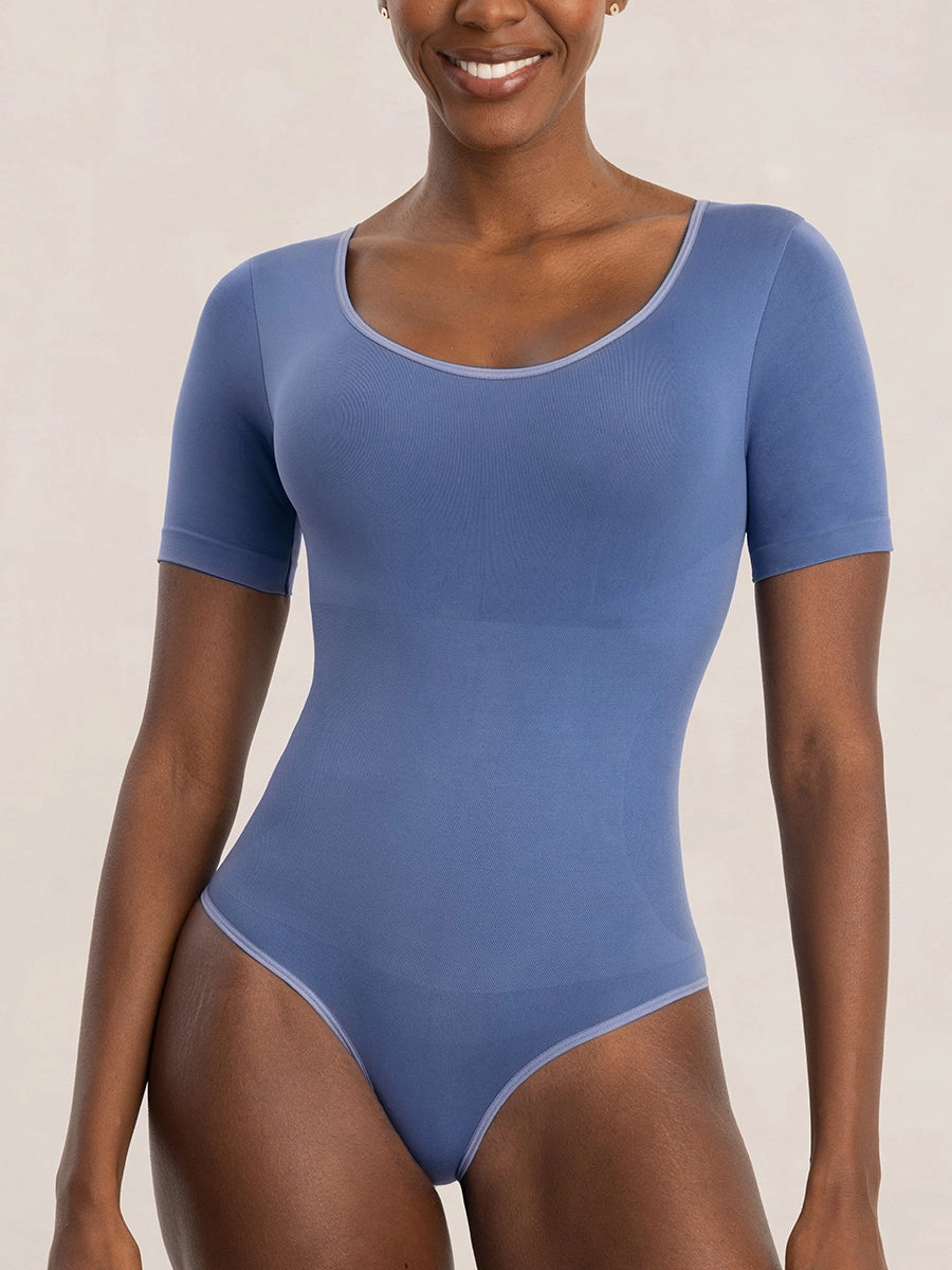 Shapermint Essentials All Day Every Day Short Sleeve Bodysuit SB