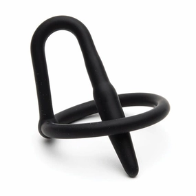 Sport F*cker - Cock Plug Urethral Sound Cock Ring (Black)
