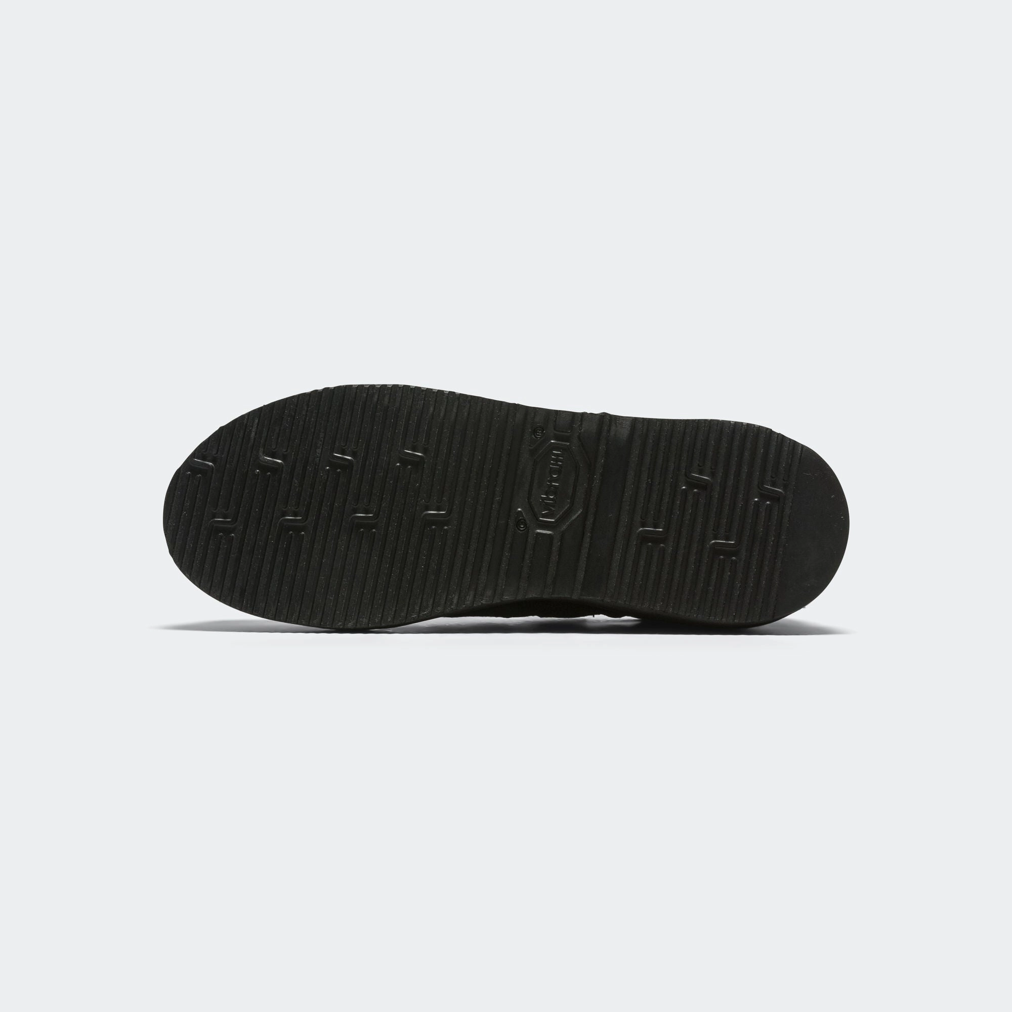 Strapped Oxford - Black Leather