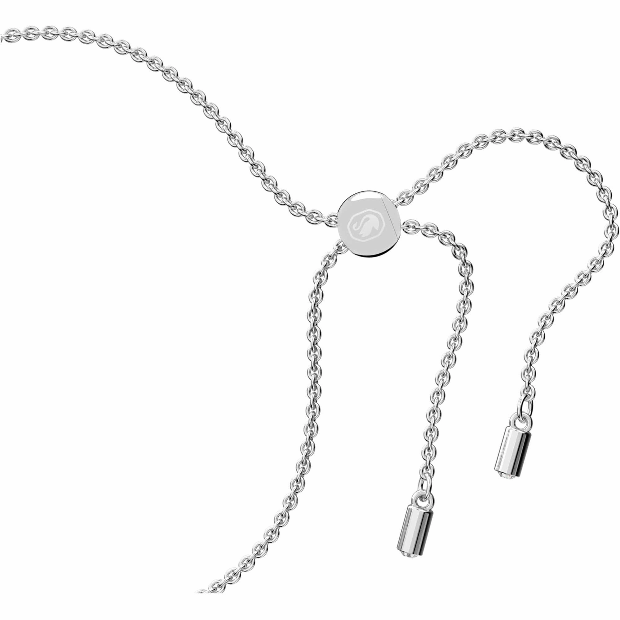 Swarovski Women's Bracelet - Stella Rhodium Plated White Crystals Star | 5617881