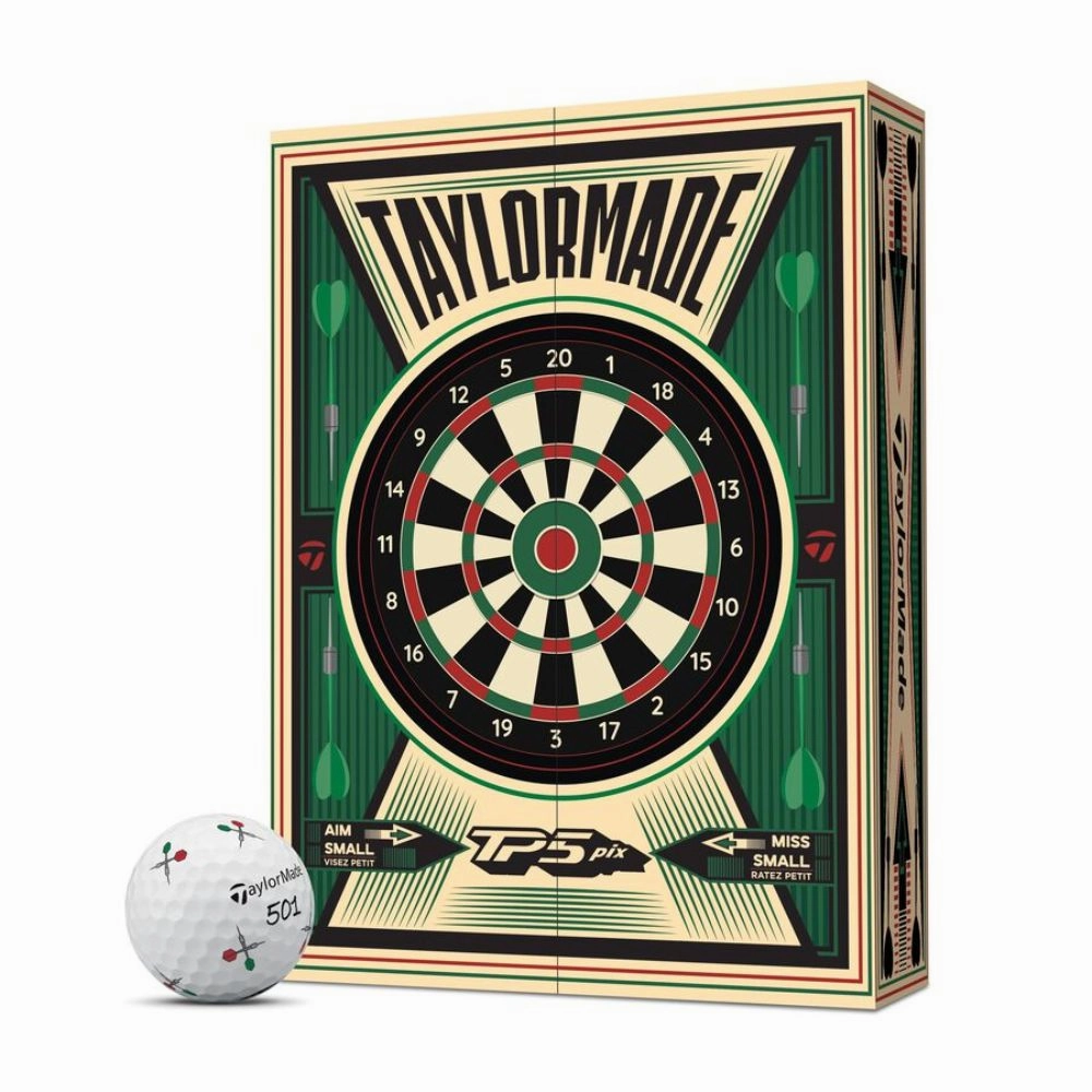 TaylorMade Darts TP5 Pix Golf Ball