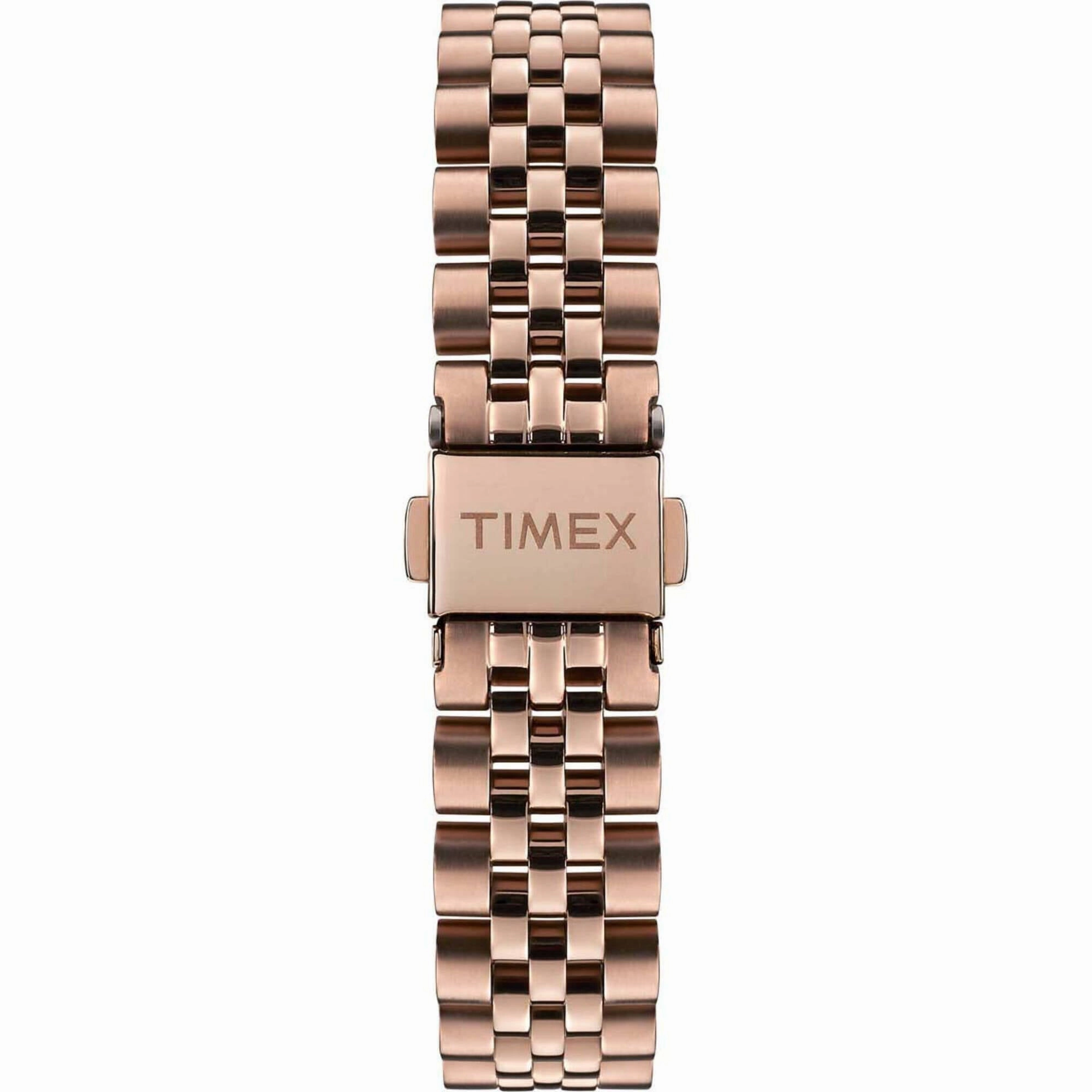 Timex Women's Watch - Heritage MOP Dial Rose Gold Tone Bracelet | TW2T89400VQ