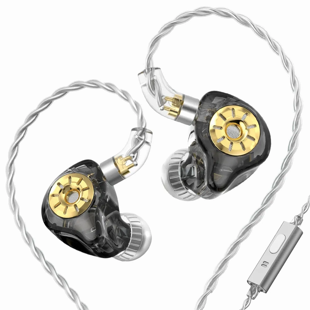 TRN ST1 PRO In-Ear Monitors 1DD   1BA Hybrid Driver Wired Earphone