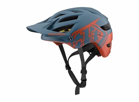 Troy Lee Designs A2 MIPS MTB Helmet - Decoy - Air Force Blue-Clay - 2019