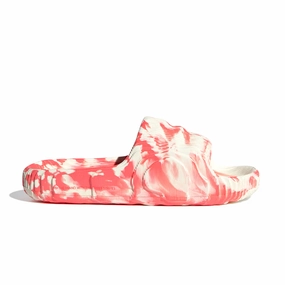 Wmns Adilette 22 'Ivory Solar Red'
