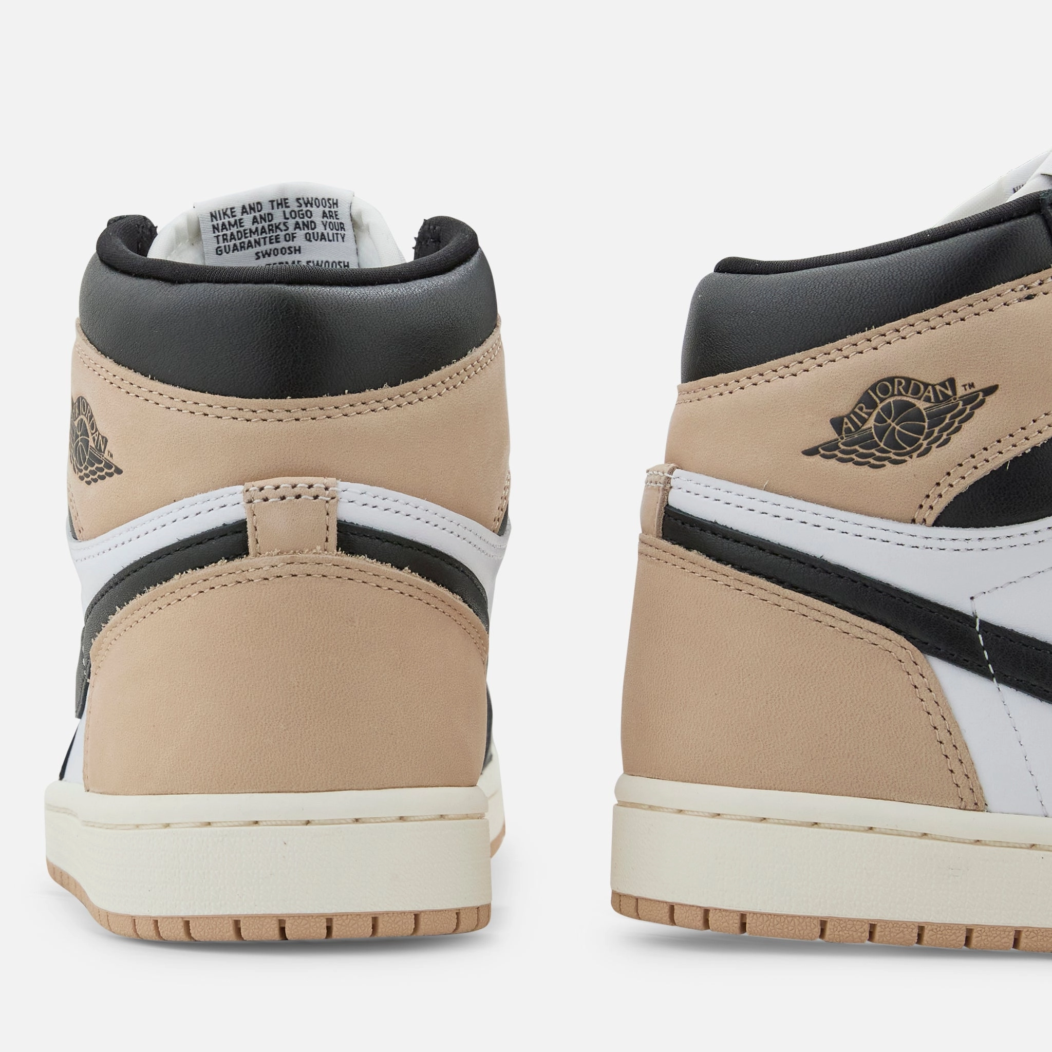 Women's Air Jordan 1 Retro High OG Black | Legend MD Brown | White | Sail