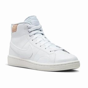 Women's Court Royale 2 Mid White/White