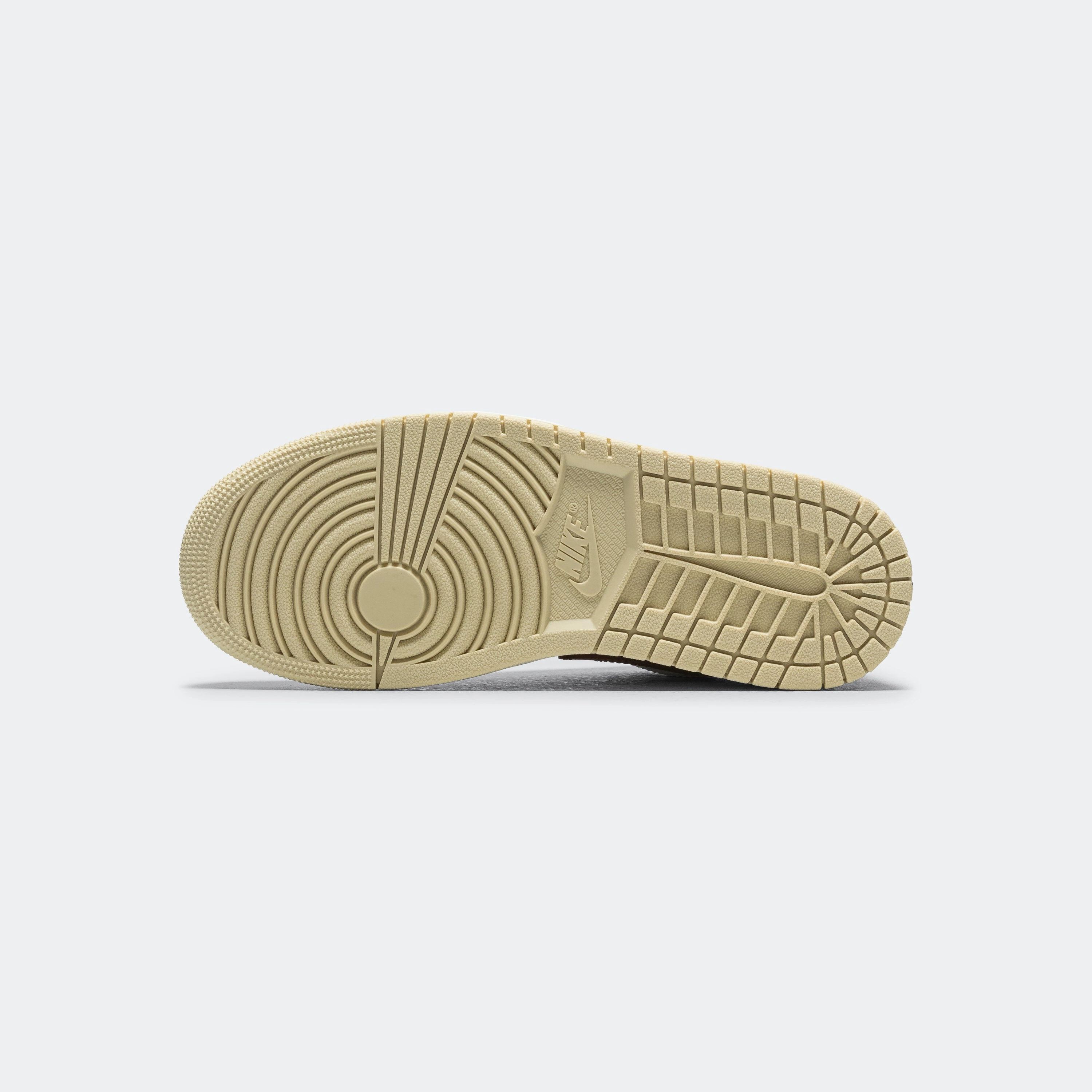 Womens Air Jordan 1 Retro Low - Summit White/Red Sepia-Desert Khaki