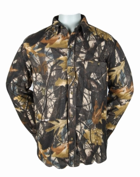 World Famous Fleece Print Shirt